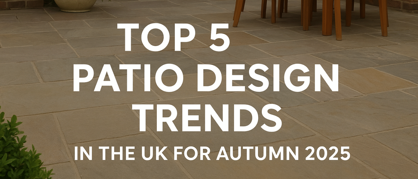 Top 5 Patio Design Trends in the UK for Autumn 2025